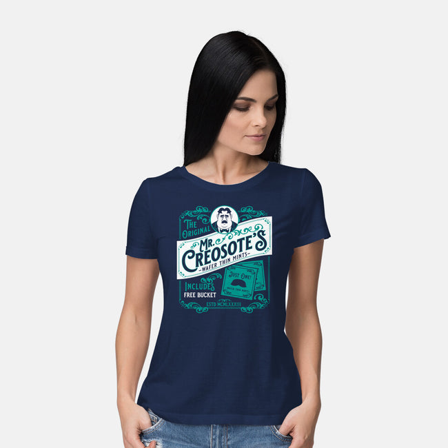 Creosote's Wafer Thin Mints-Womens-Basic-Tee-Nemons