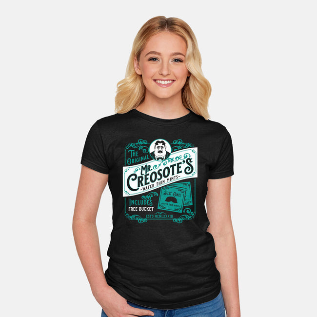 Creosote's Wafer Thin Mints-Womens-Fitted-Tee-Nemons