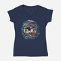 The Vortex-Womens-V-Neck-Tee-kharmazero