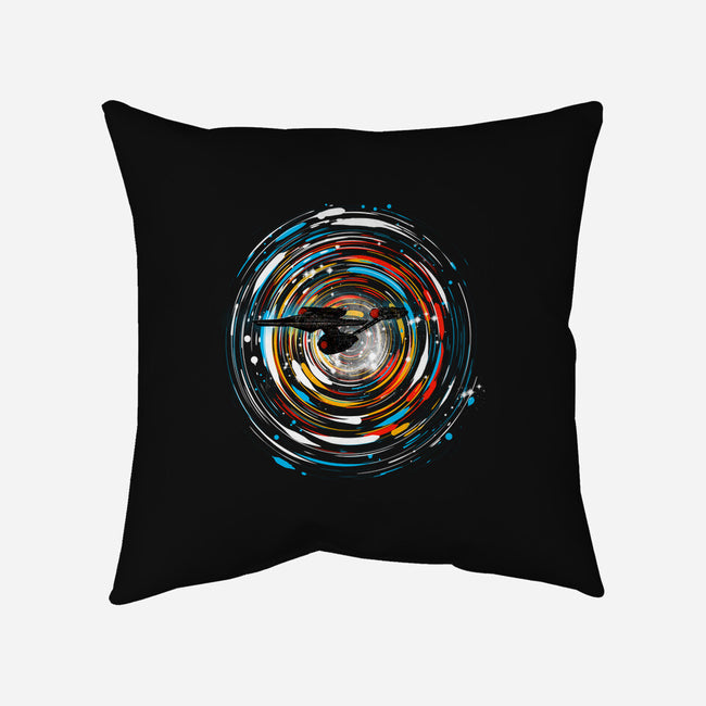 The Vortex-None-Removable Cover-Throw Pillow-kharmazero