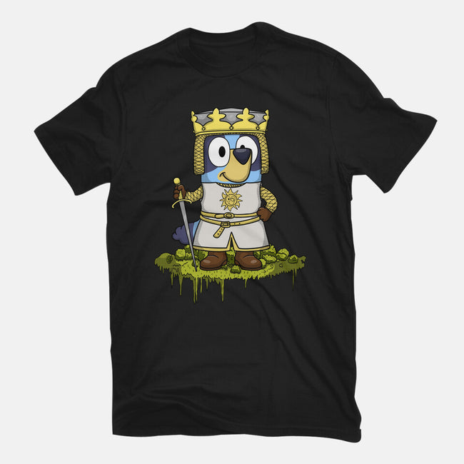 Bluey And The Holy Grail-Mens-Premium-Tee-JamesQJO