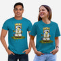 Bluey And The Holy Grail-Unisex-Basic-Tee-JamesQJO