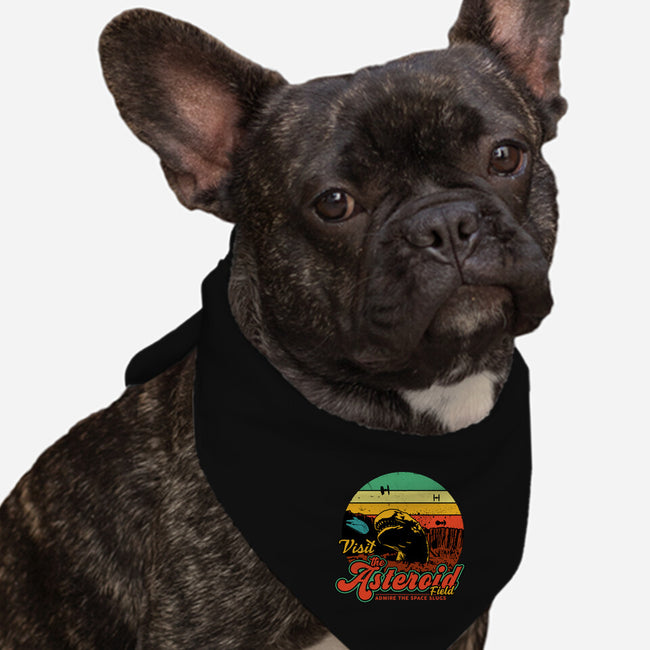 The Asteroid Field-Dog-Bandana-Pet Collar-daobiwan