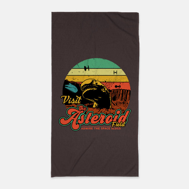 The Asteroid Field-None-Beach-Towel-daobiwan