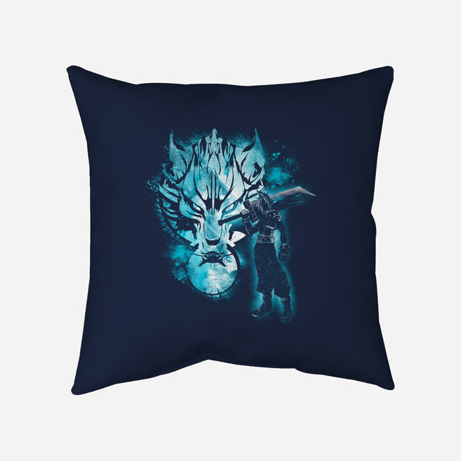 The Former Soldier-None-Non-Removable Cover w Insert-Throw Pillow-kharmazero