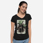 Jedi Tarot-Womens-V-Neck-Tee-turborat14