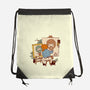 Happy Triple Portrait-None-Drawstring-Bag-vp021