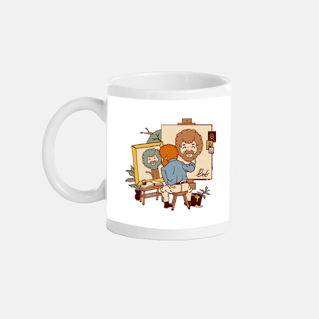 Happy Triple Portrait-None-Mug-Drinkware-vp021