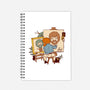 Happy Triple Portrait-None-Dot Grid-Notebook-vp021