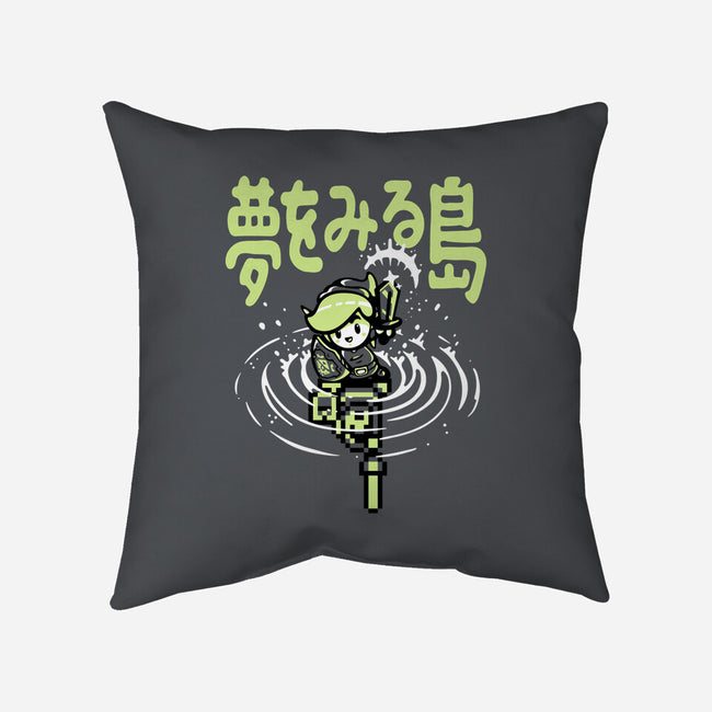 The Hero Awakes Again-None-Removable Cover w Insert-Throw Pillow-demonigote