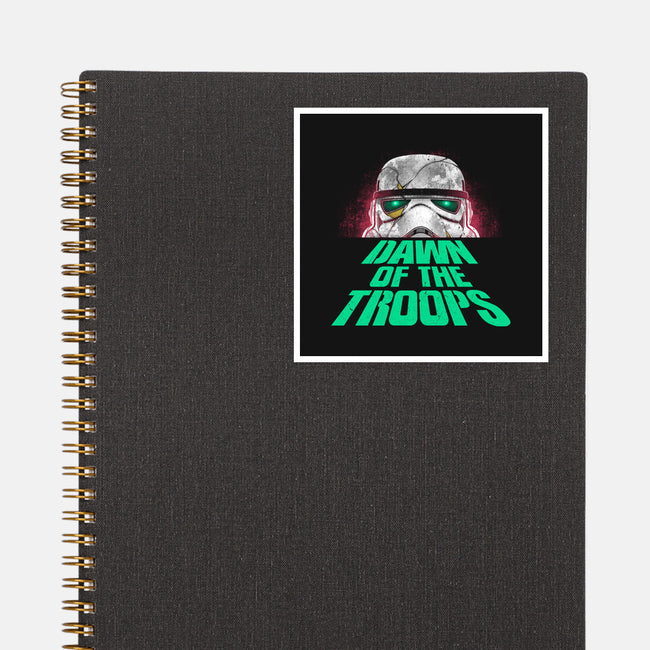 Dawn Of The Troops-None-Glossy-Sticker-Getsousa!