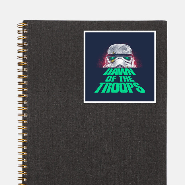 Dawn Of The Troops-None-Glossy-Sticker-Getsousa!