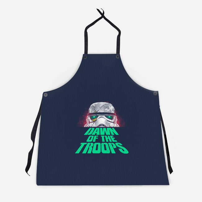 Dawn Of The Troops-Unisex-Kitchen-Apron-Getsousa!
