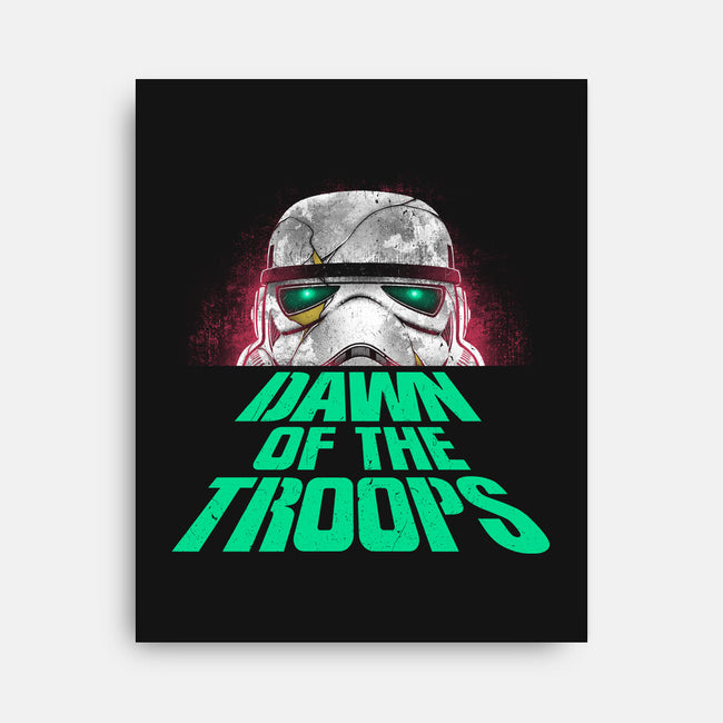 Dawn Of The Troops-None-Stretched-Canvas-Getsousa!