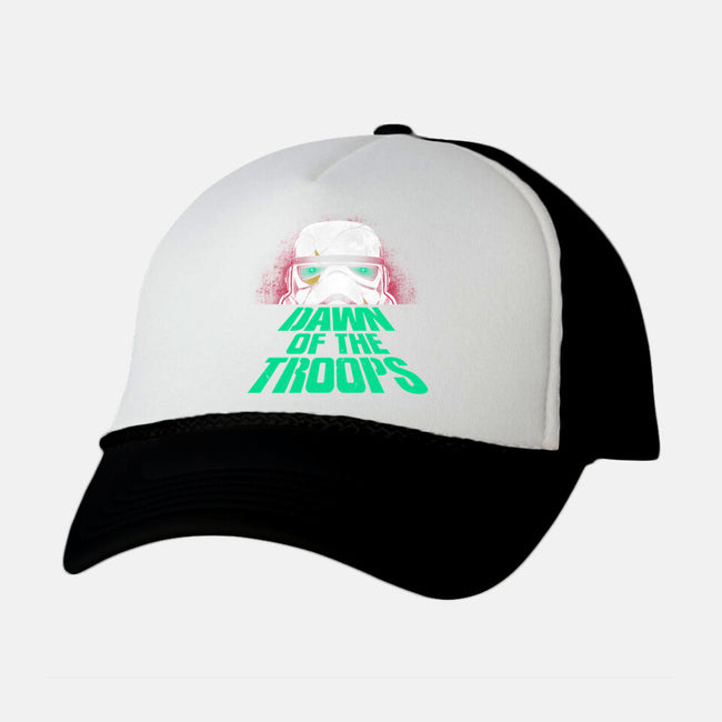 Dawn Of The Troops-Unisex-Trucker-Hat-Getsousa!