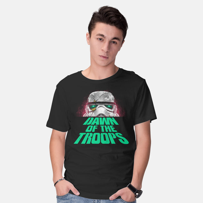 Dawn Of The Troops-Mens-Basic-Tee-Getsousa!