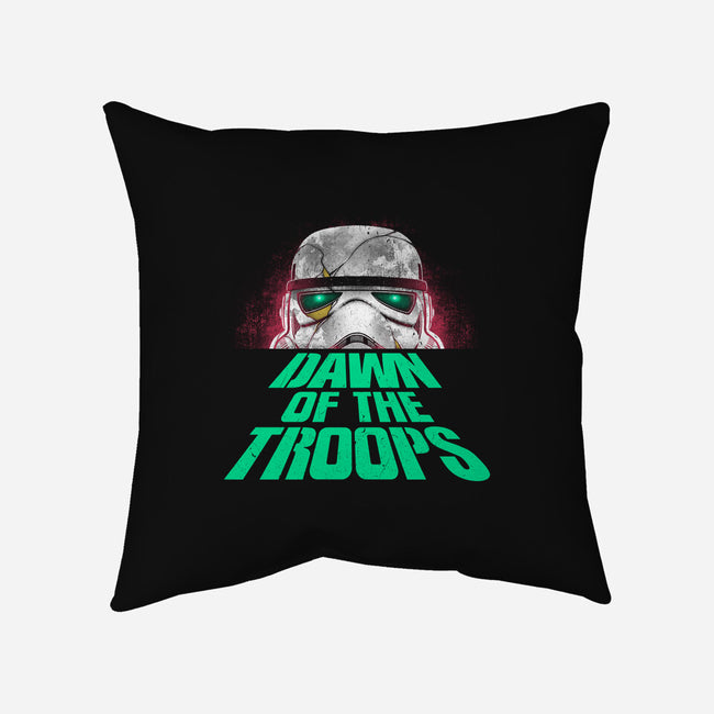 Dawn Of The Troops-None-Removable Cover w Insert-Throw Pillow-Getsousa!