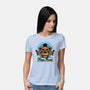 Freddy’s Pizza Place-Womens-Basic-Tee-momma_gorilla