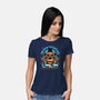 Freddy’s Pizza Place-Womens-Basic-Tee-momma_gorilla