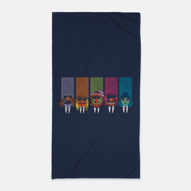 Reservoir Mayhem-None-Beach-Towel-Melonseta