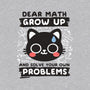 Math Confused Cat-Unisex-Crew Neck-Sweatshirt-NemiMakeit