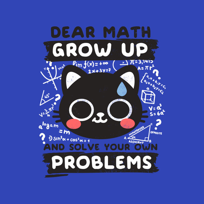 Math Confused Cat-Womens-V-Neck-Tee-NemiMakeit