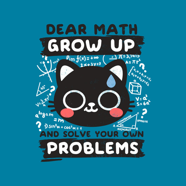 Math Confused Cat-Womens-Basic-Tee-NemiMakeit