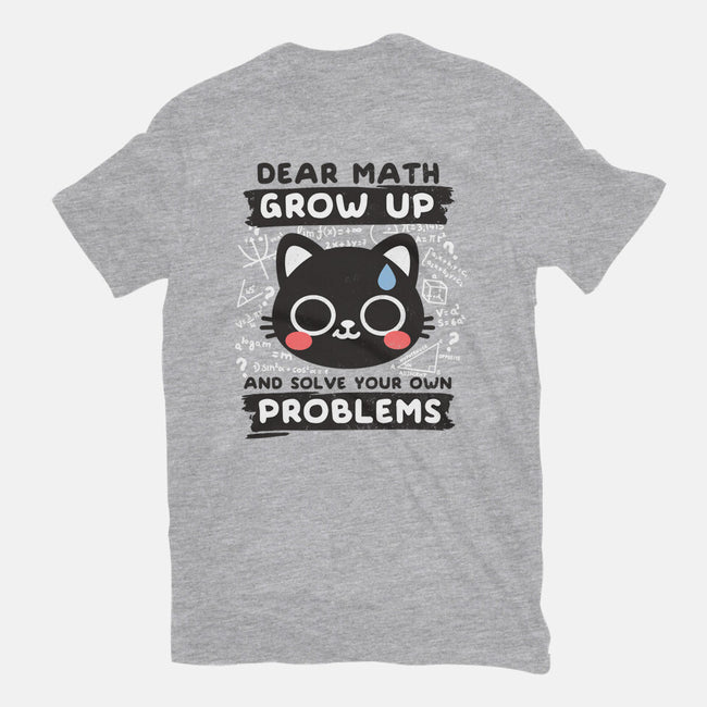 Math Confused Cat-Mens-Heavyweight-Tee-NemiMakeit