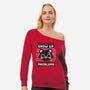 Math Confused Cat-Womens-Off Shoulder-Sweatshirt-NemiMakeit