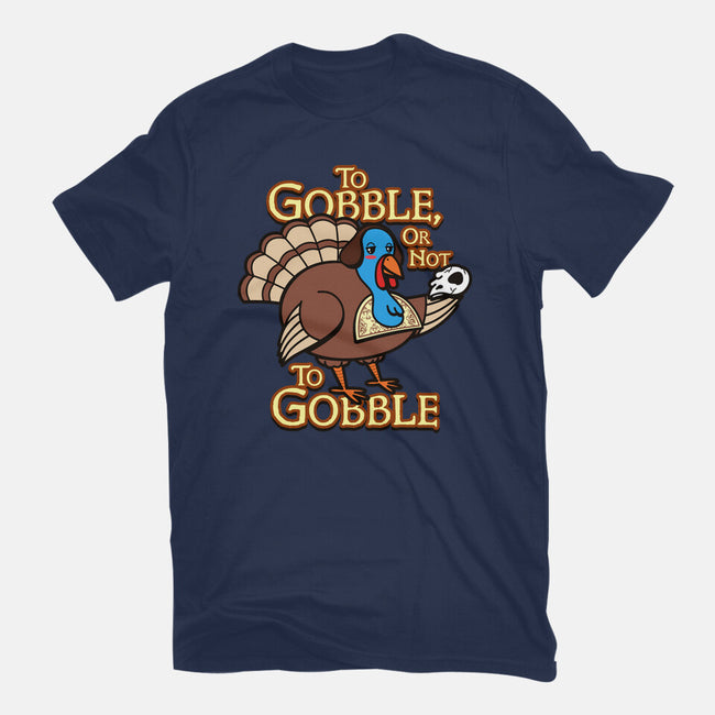 To Gobble Or Not To Gobble-Unisex-Basic-Tee-Boggs Nicolas