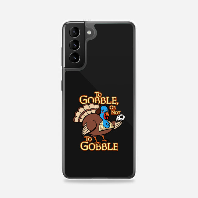 To Gobble Or Not To Gobble-Samsung-Snap-Phone Case-Boggs Nicolas