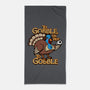 To Gobble Or Not To Gobble-None-Beach-Towel-Boggs Nicolas