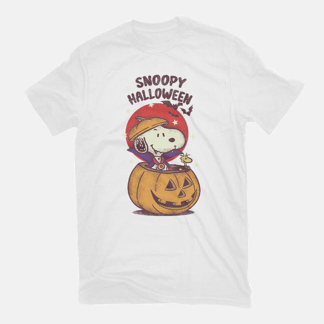 Snoopy Halloween-Youth-Basic-Tee-turborat14