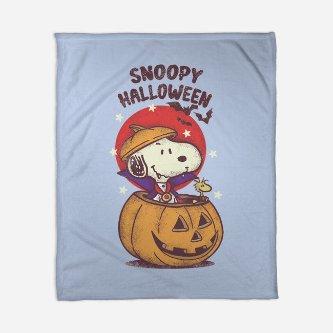 Snoopy Halloween-None-Fleece-Blanket-turborat14