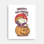 Snoopy Halloween-None-Stretched-Canvas-turborat14