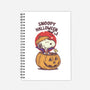 Snoopy Halloween-None-Dot Grid-Notebook-turborat14
