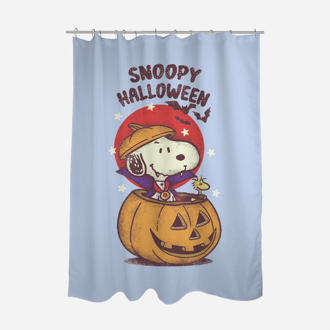 Snoopy Halloween-None-Polyester-Shower Curtain-turborat14