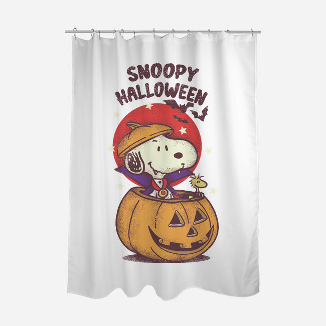 Snoopy Halloween-None-Polyester-Shower Curtain-turborat14