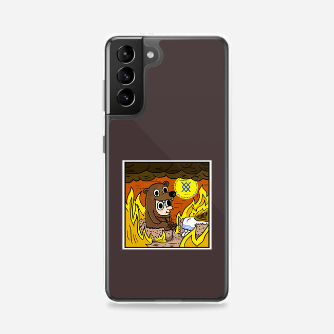 The Bear Is Fine-Samsung-Snap-Phone Case-MarianoSan