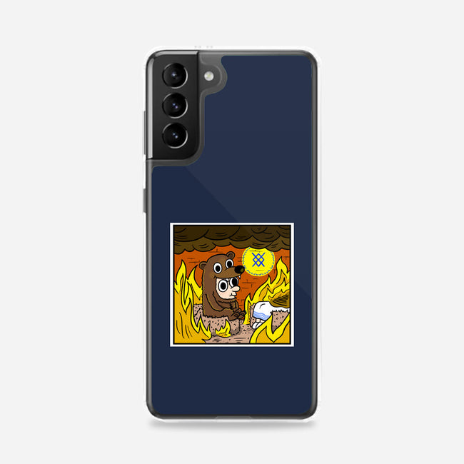 The Bear Is Fine-Samsung-Snap-Phone Case-MarianoSan