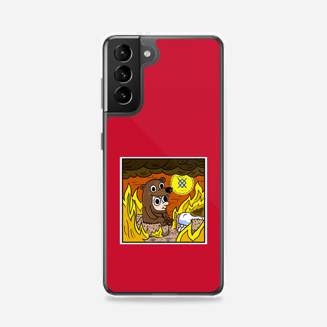 The Bear Is Fine-Samsung-Snap-Phone Case-MarianoSan