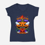 Candy Party-Womens-V-Neck-Tee-spoilerinc