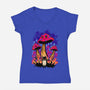 Symphony Of Evil-Womens-V-Neck-Tee-spoilerinc