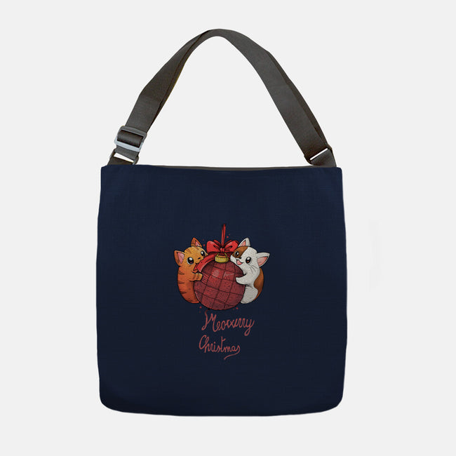 Meowrry Meowrry Christmas-None-Adjustable Tote-Bag-Vallina84