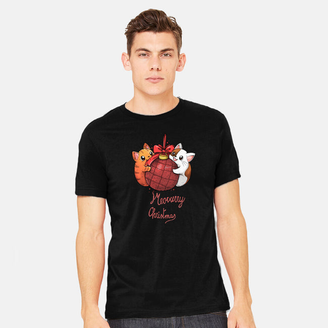 Meowrry Meowrry Christmas-Mens-Heavyweight-Tee-Vallina84