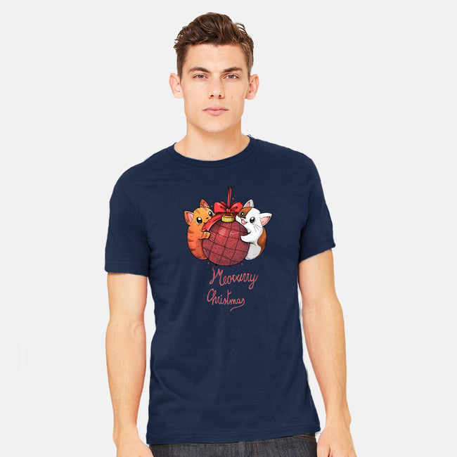 Meowrry Meowrry Christmas-Mens-Heavyweight-Tee-Vallina84