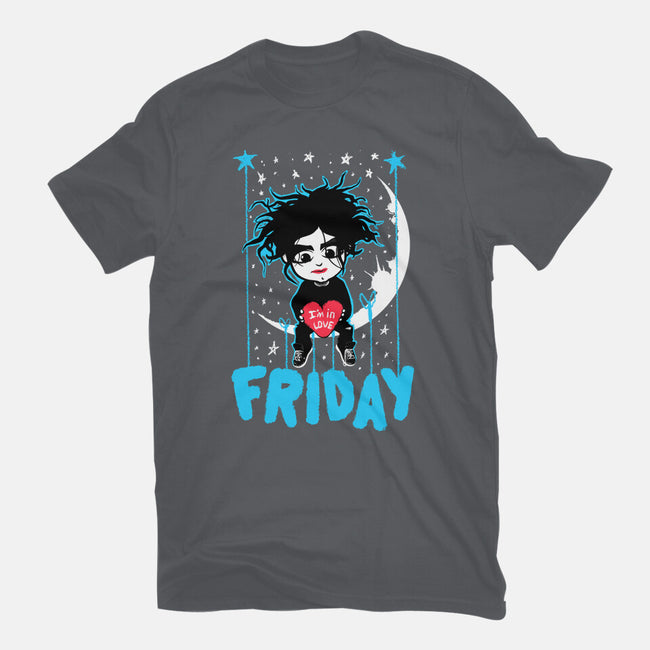 Friday I'm In Love-Womens-Fitted-Tee-Tronyx79