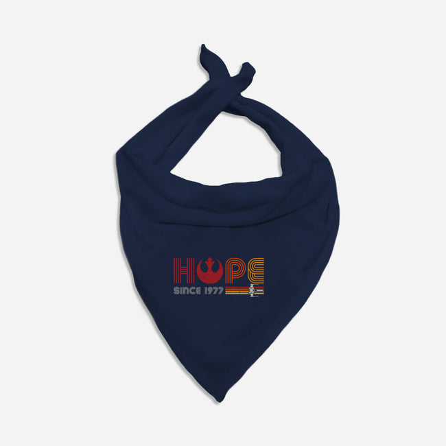 Hope Since 1977-Cat-Bandana-Pet Collar-DrMonekers