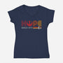 Hope Since 1977-Womens-V-Neck-Tee-DrMonekers