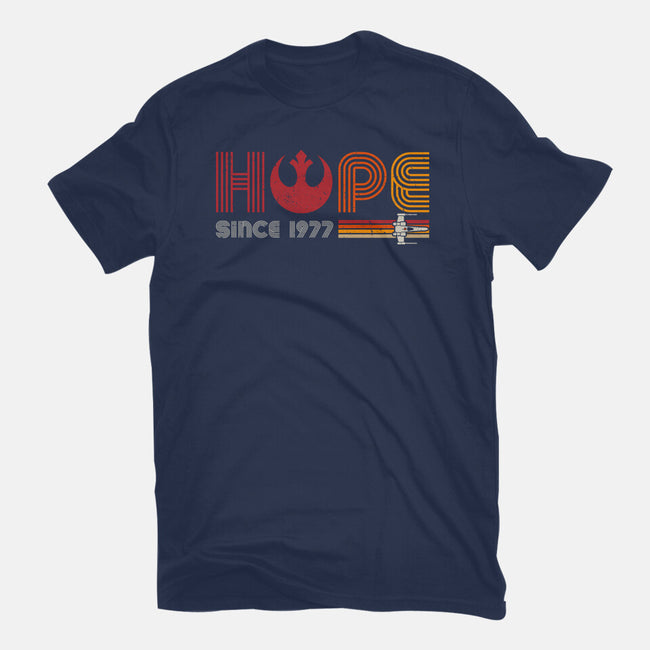 Hope Since 1977-Unisex-Basic-Tee-DrMonekers